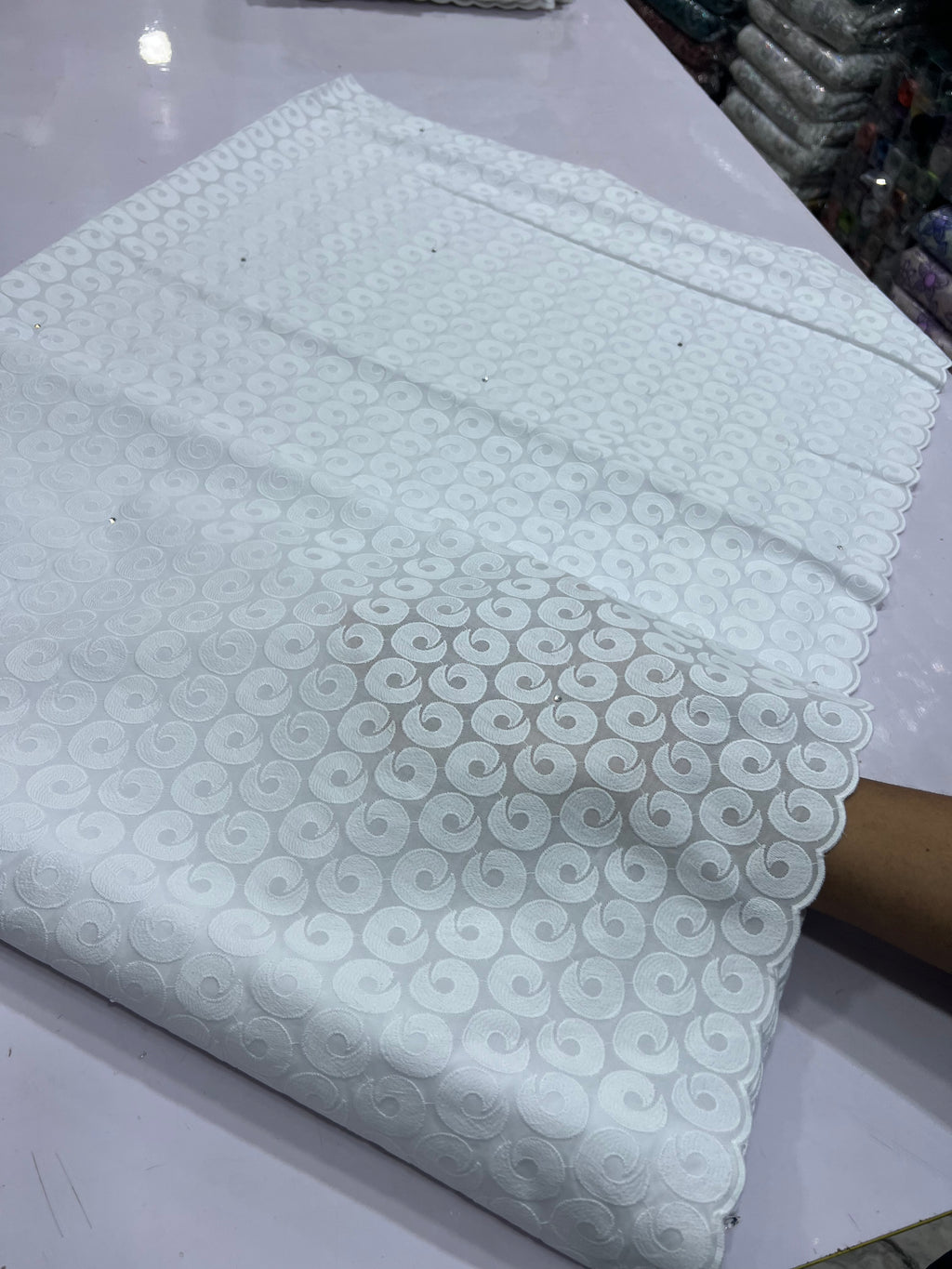 Swiss lace