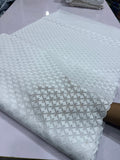 Swiss Lace – White Double Headed Arrow